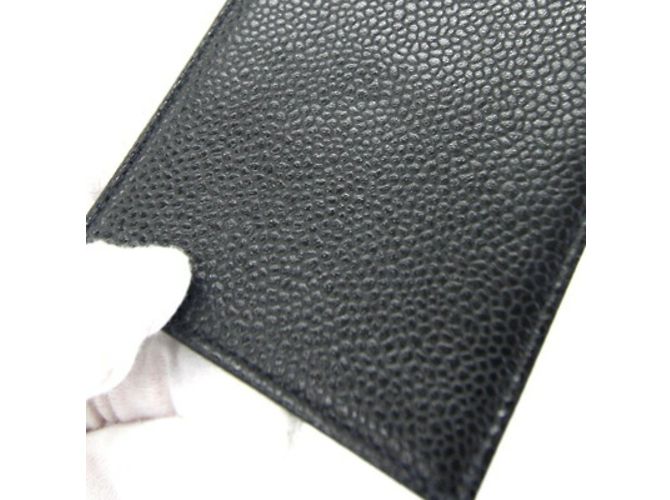 Chanel Cigar Case in Black Grained Calfskin - view 7