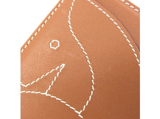 Funda para Tarjetas MagSafe Hermès Castaño - vista 4