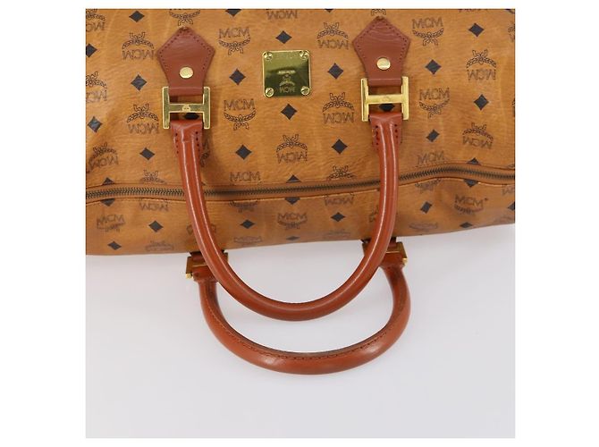 Borsa da viaggio MCM Vicetos logogramma boston 40 Marrone - vista 7