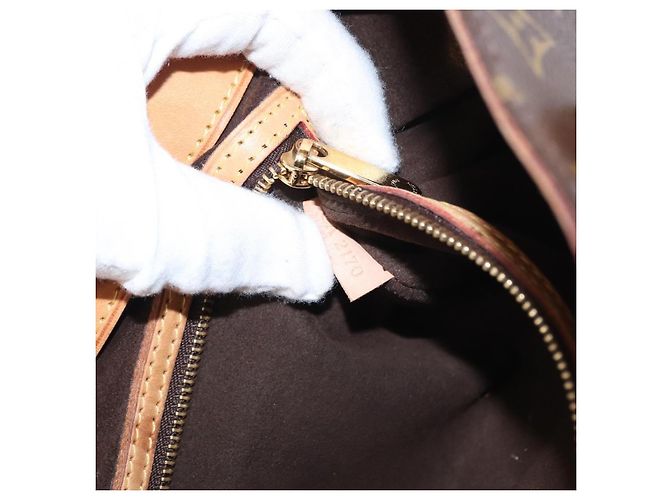 Borsa Wilshire in Tela Monogram PM Louis Vuitton Marrone - vista 7