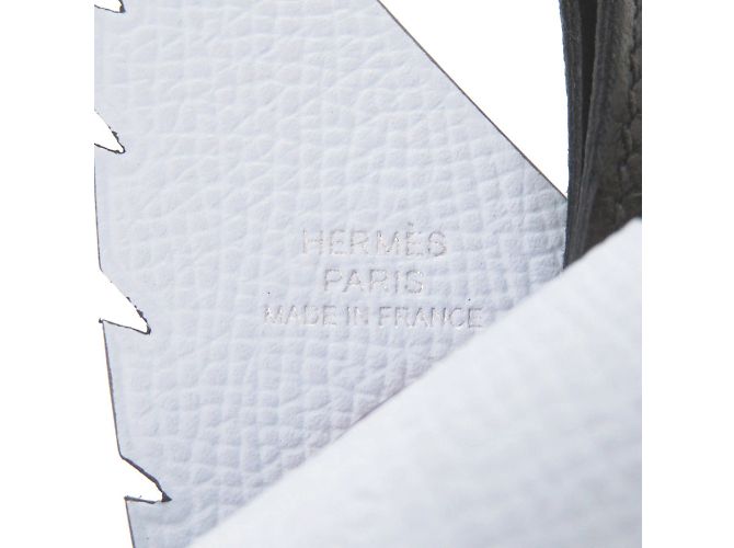 Portachiavi Kelly Birdie Charm di Hermès Bianco Rosso Blu - vista 5