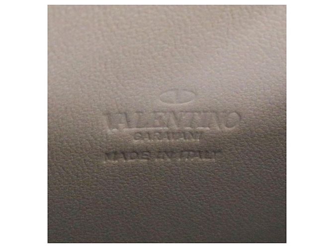 Graue Leder-Handy-Wallet von Valentino Garavani - Ansicht 7
