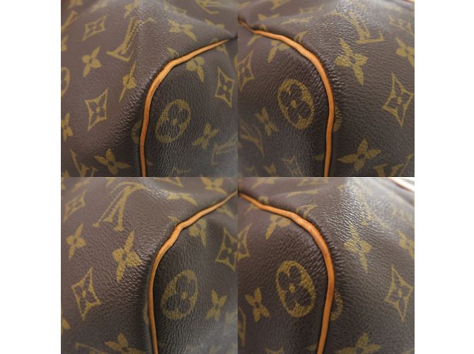 Borsa Boston Keepall 45 Monogram Louis Vuitton Marrone - vista 4