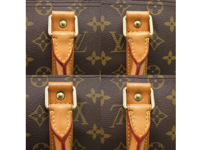 Borsa Boston Keepall 45 Monogram Louis Vuitton Marrone - vista 7