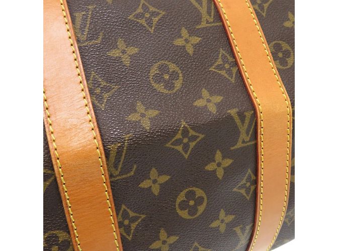 Borsa Boston Keepall 45 Monogram Louis Vuitton Marrone - vista 8