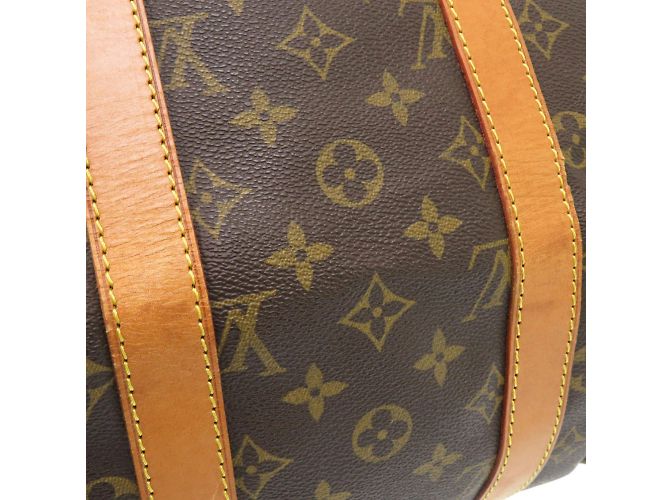 Borsa Boston Keepall 45 Monogram Louis Vuitton Marrone - vista 9