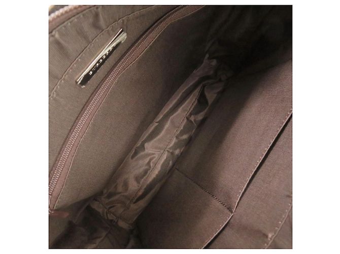Borsa in tela Nova Check di Burberry Marrone Beige - vista 5