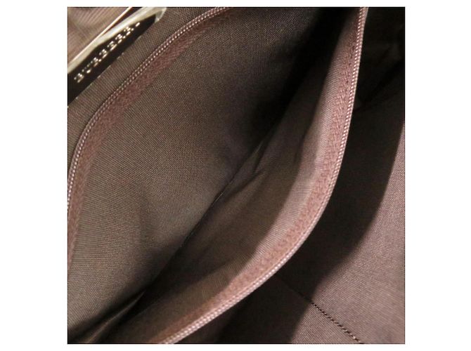 Borsa in tela Nova Check di Burberry Marrone Beige - vista 6