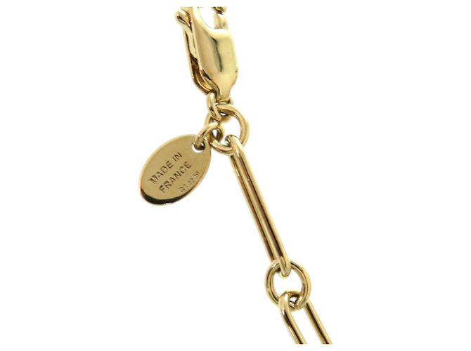 Hermès Kelly Amulett Halskette Schwarz Golden - Ansicht 6