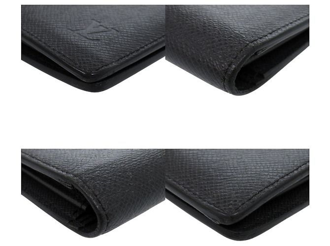 Portafoglio Lungo Plaza Louis Vuitton Nero - vista 3