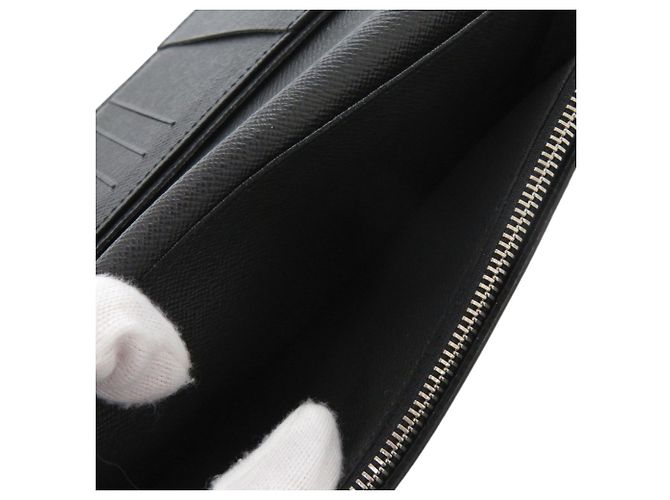 Portafoglio Lungo Plaza Louis Vuitton Nero - vista 6