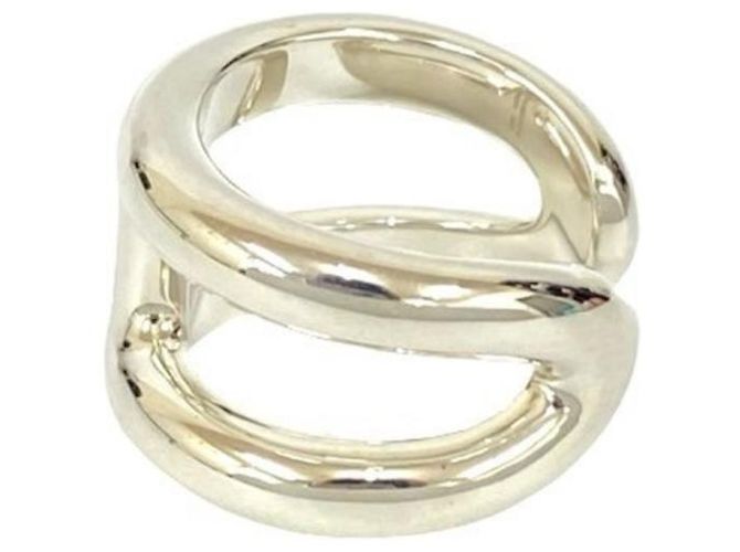 Ring Hermès Bague HERMES Osmos en Argent 925 Argenté - vue 4