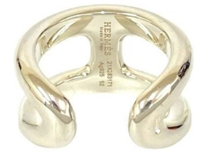 Ring Hermès Bague HERMES Osmos en Argent 925 Argenté - vue 6