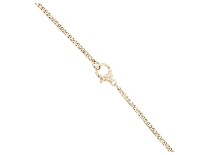 Collier en cuir avec strass Chanel Coco Mark No. 5 Noir Doré - vue 5