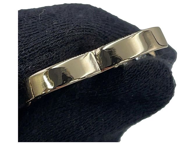 Collier en cuir avec strass Chanel Coco Mark No. 5 Noir Doré - vue 6