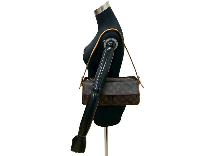 Borsa a Spalla in Pelle Monogram Viva Cite di Louis Vuitton Marrone - vista 2