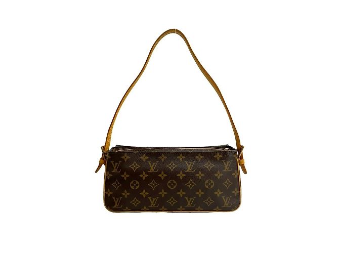 Borsa a Spalla in Pelle Monogram Viva Cite di Louis Vuitton Marrone - vista 3