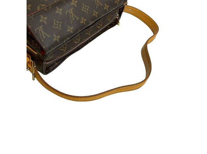 Borsa a Spalla in Pelle Monogram Viva Cite di Louis Vuitton Marrone - vista 4