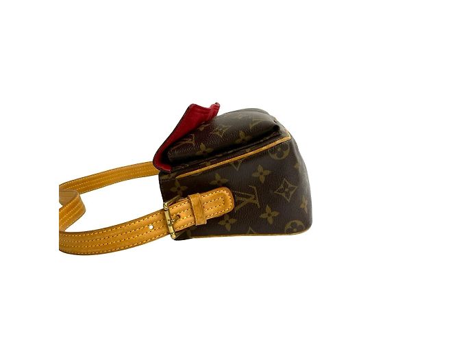 Borsa a Spalla in Pelle Monogram Viva Cite di Louis Vuitton Marrone - vista 5