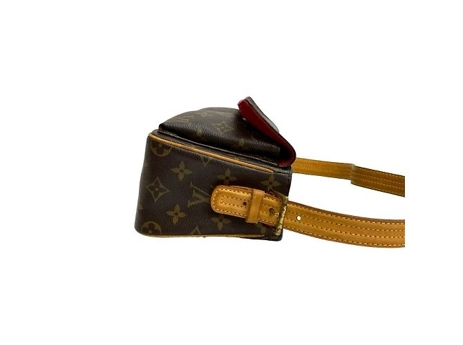 Borsa a Spalla in Pelle Monogram Viva Cite di Louis Vuitton Marrone - vista 6