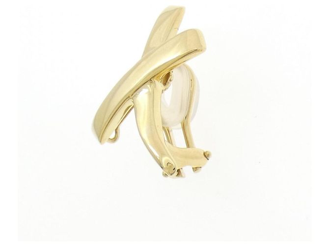 Tiffany & Co Orecchini a clip in oro giallo 18K Tiffany - vista 2