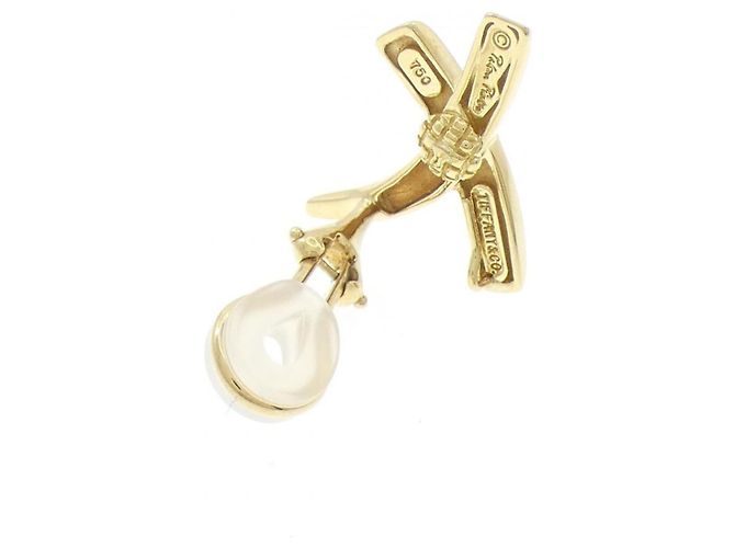 Tiffany & Co Orecchini a clip in oro giallo 18K Tiffany - vista 3