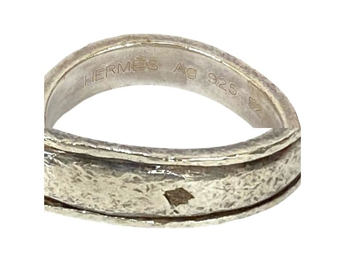 Ring Hermès Anello HERMES Santur in Argento 925 - vista 2