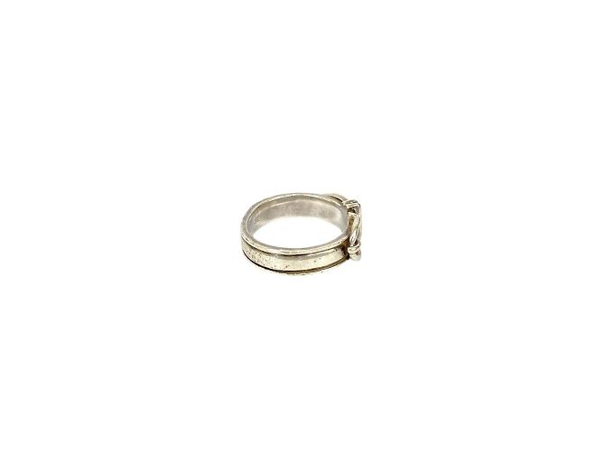 Ring Hermès Anello HERMES Santur in Argento 925 - vista 4
