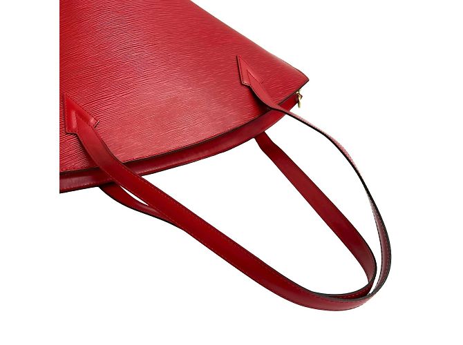 Louis Vuitton Saint Jacques Epi-Leder Tote Bag Rot - Ansicht 4