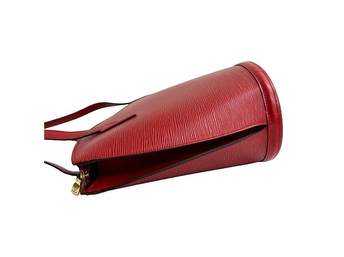 Louis Vuitton Saint Jacques Epi-Leder Tote Bag Rot - Ansicht 5
