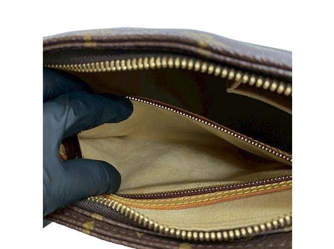 Louis Vuitton Looping MM Leder Schultertasche Braun - Ansicht 10