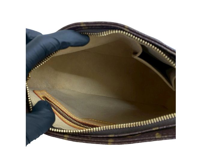 Louis Vuitton Looping MM Leder Schultertasche Braun - Ansicht 9