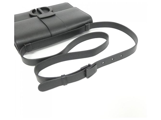 Borsa a Spalla 30 Montaigne di Christian Dior Nero - vista 7
