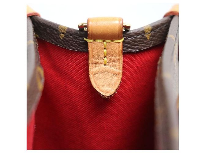 Sac Plat PM Monogram 2way de Louis Vuitton Marron - vue 4