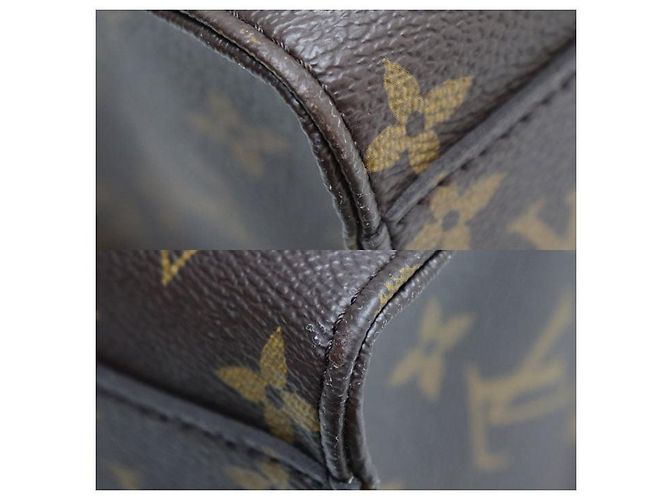 Sac Plat PM Monogram 2way de Louis Vuitton Marron - vue 8