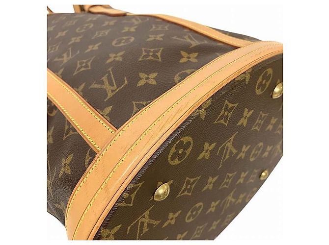 Bucket Borsa a spalla 2 in 1 Monogram GM Louis Vuitton Marrone - vista 8