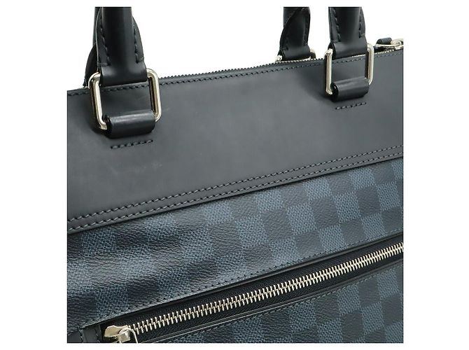 Borsa Tote Greenwich Damier Cobalt di Louis Vuitton Nero - vista 7