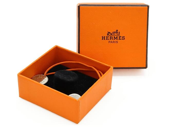 Bracciale in cotone Hermès Sellier Arancione - vista 6
