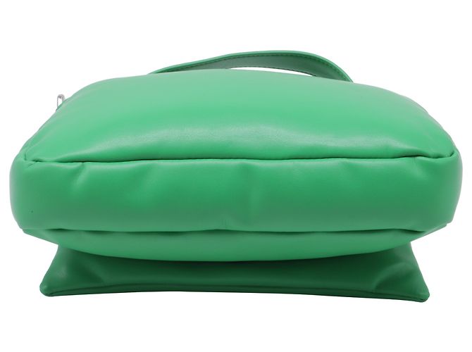 Borsa a Spalla Linked Turnover di Simon Miller in Pelle Sintetica Verde - vista 4