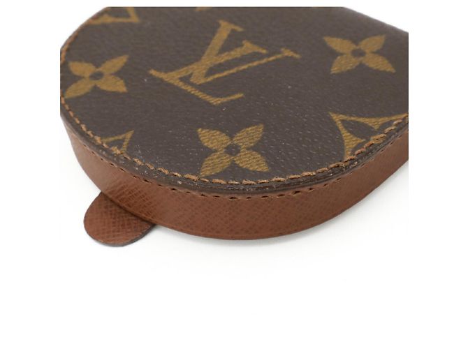 Portamonete Cuvette Monogramma Louis Vuitton Marrone - vista 3