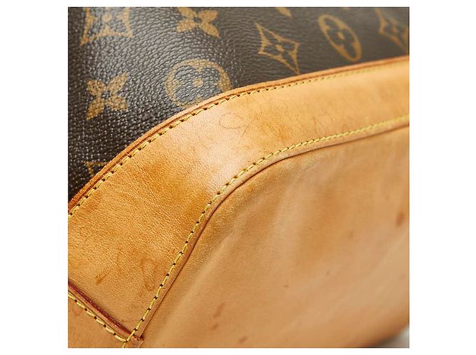 Borsa Tote Monogram Lockit Louis Vuitton Marrone - vista 5