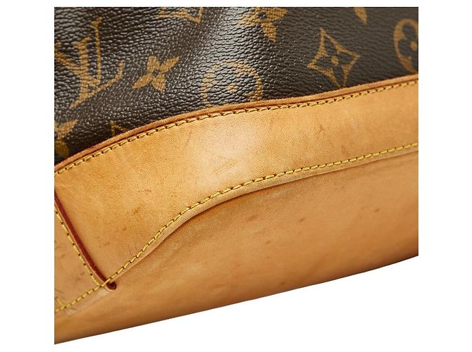 Borsa Tote Monogram Lockit Louis Vuitton Marrone - vista 7