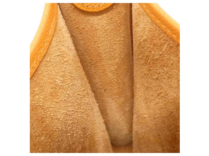 Borsa a Spalla Hermès Vespa TPM in Epsom Arancione - vista 7