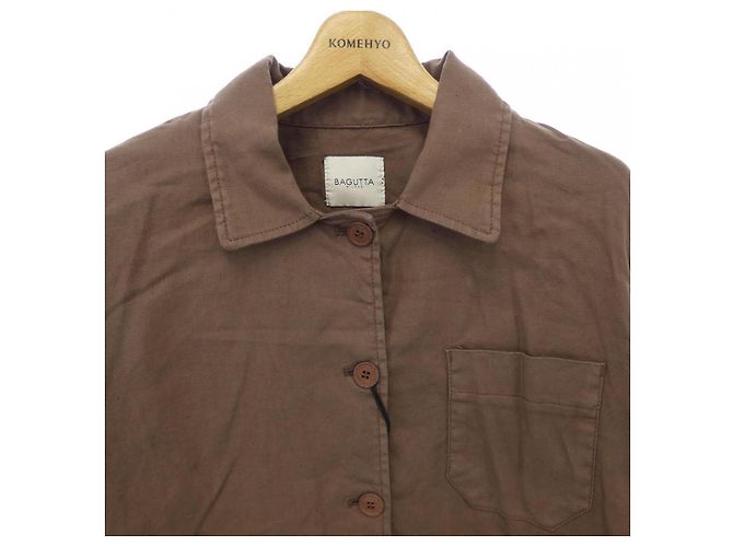 Autre Marque Chaqueta Bagutta NEW SAL ELT Castaño - vista 5