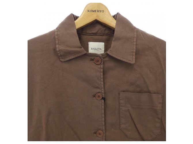 Autre Marque Chaqueta Bagutta NEW SAL ELT Castaño - vista 5