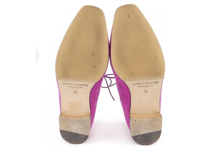 Scarpe Manolo Blahnik Rosa - vista 4