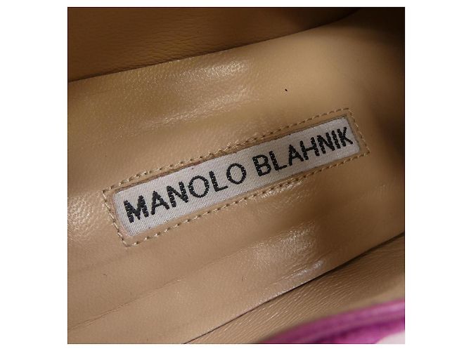 Scarpe Manolo Blahnik Rosa - vista 6