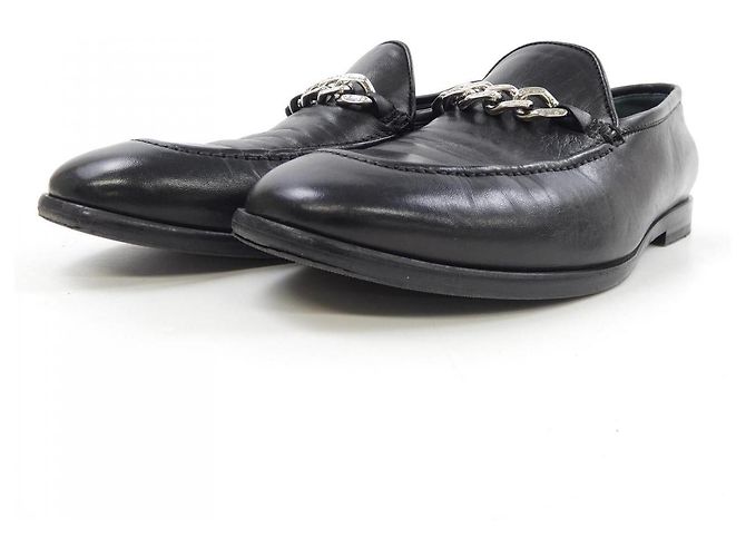 Leder Schuhe JIMMY CHOO Schwarz - Ansicht 3