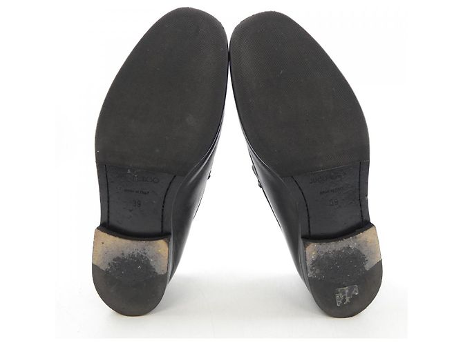 Leder Schuhe JIMMY CHOO Schwarz - Ansicht 4