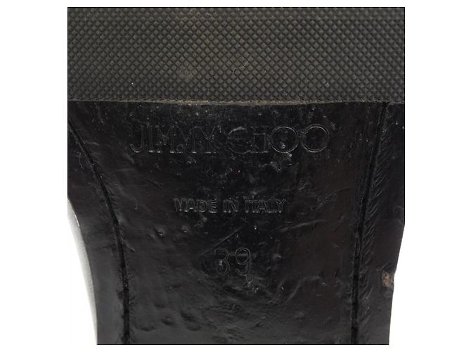 Leder Schuhe JIMMY CHOO Schwarz - Ansicht 8